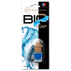 Жидкий ароматизатор в бутылочке, подвесной "BIO CAP". Аромат-"Aqua"